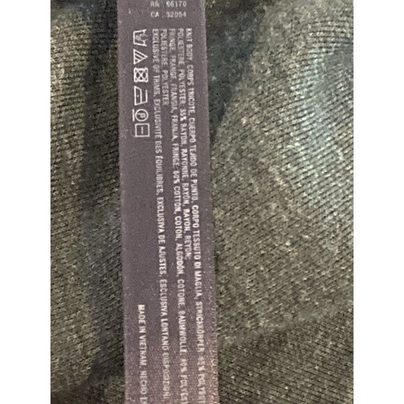 Anthropologie Saturday Sunday Elise Cardigan Green Gray Stripe Size Small - Picture 7 of 10